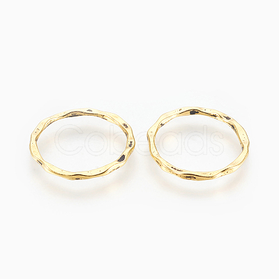 Tibetan Style Linking Rings LS-PALLOY-A017-AG-FF-1