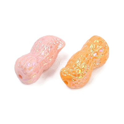 Opaque Acrylic Beads OACR-C022-10-1