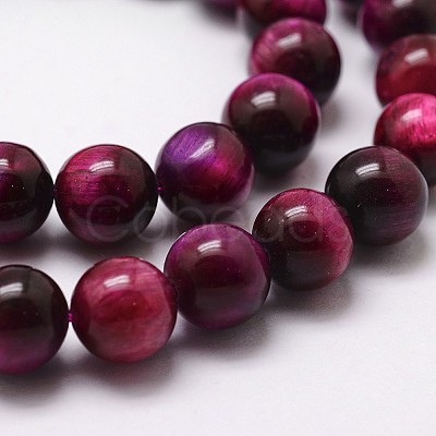 Natural Tiger Eye Bead Strands G-G735-23-10mm-04-1