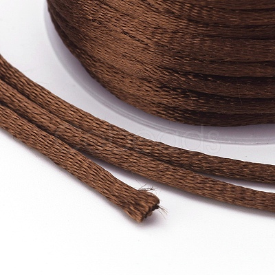 Nylon Satin Rattail Cords NWIR-L006-1.5mm-19-1