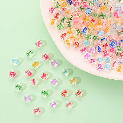 Transparent Clear Acrylic Beads MACR-YW0001-23E-1