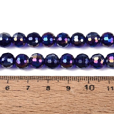 Transparent Glass Beads Strands GLAA-Q107-02A-16-1
