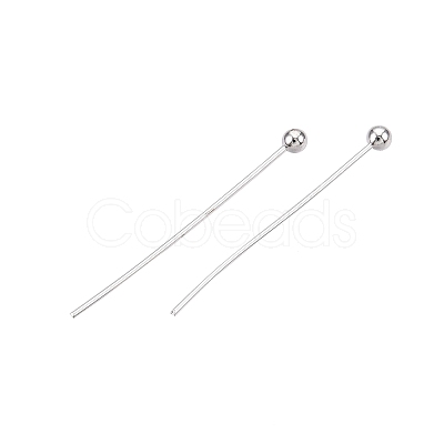 Long-Lasting Plated Brass Ball Head Pins KK-ZX025-27S-01-NR-1