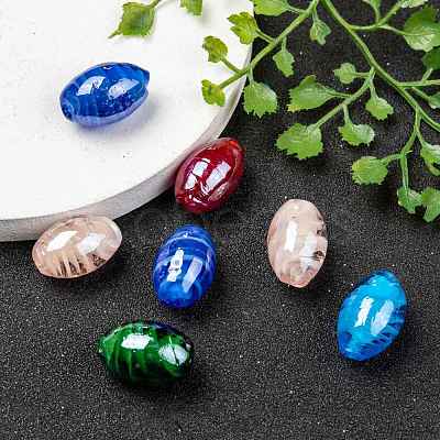 Handmade Lampwork Beads X-LAMP-R523-M-1