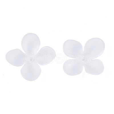 Transparent Acrylic Beads X-FACR-N005-003-1