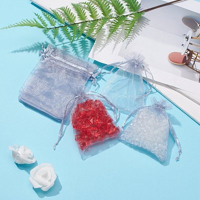 Organza Gift Bags with Drawstring OP-R016-9x12cm-05-1