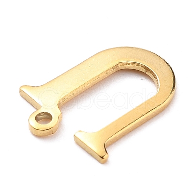 PVD Vacuum Plating 304 Stainless Steel Charms STAS-H112-U-G-1