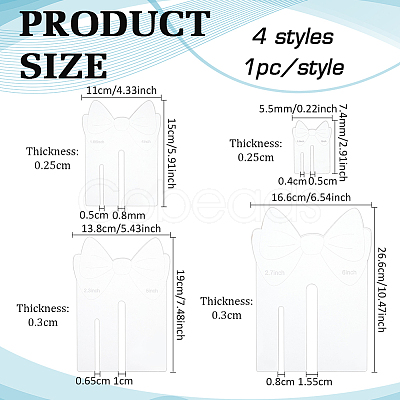 Acrylic Template TOOL-WH0155-127A-1