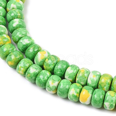 Dyed Synthetic Riverstone Beads Strands G-Z105-C01-01D-1