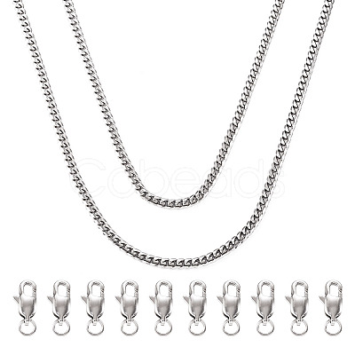 DIY Chain Bracelet Necklace Making Kit STAS-YS0001-01-1