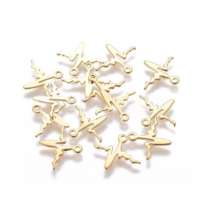 304 Stainless Steel Charms X-STAS-F159-45G-1