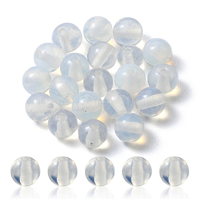 20Pcs Opalite Round Beads G-YW0001-27C-1