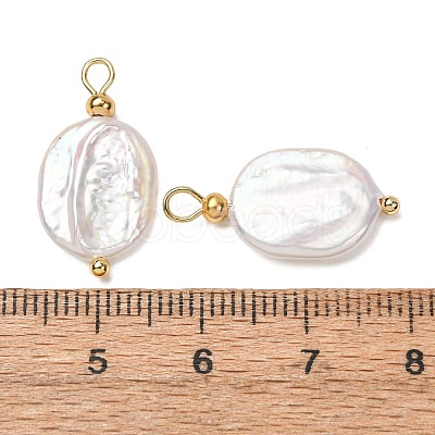 Natural Baroque Keshi Pearl Pendants PA-CBA55BD-03G-1