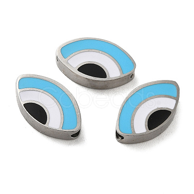 304 Stainless Steel Beads STAS-C074-09P-02-1