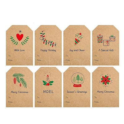 Christmas Theme Paper Stickers STIC-P013-05A-1