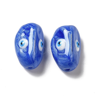 Opaque Glass Beads GLAA-E039-01C-1