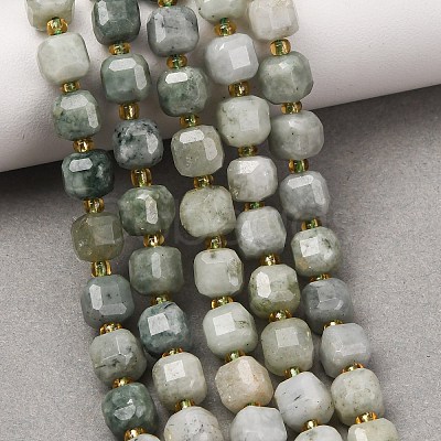Natural Jadeite Jade Myanmar Jade Beads Strands GG-CBAC972-A22-01-1