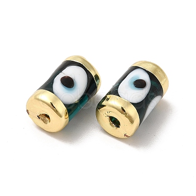 Handmade Evil Eye Lampwork Beads LAMP-M012-01LG-F-1