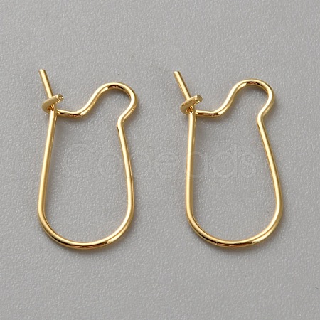 Brass Hoop Earrings Findings LS-DIY-WH0888-394A-01-1