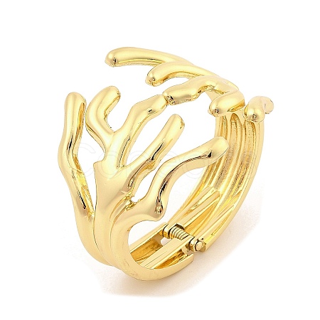 Alloy Wide Bangles for Women BJEW-L629-10G-1