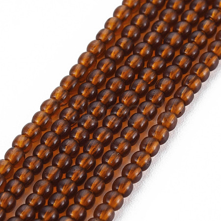 Glass Beads Strands GLAA-N041-008J-1