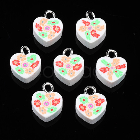 Handmade Polymer Clay Charms CLAY-N006-46D-1