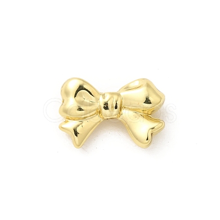 Bowknot Alloy Beads FIND-H015-05G-1