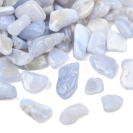 Natural Blue Lace Agate Beads GG-CBAD0F6-C02-01-1