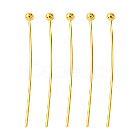 Brass Ball Head pins X-KK-R020-06G-1