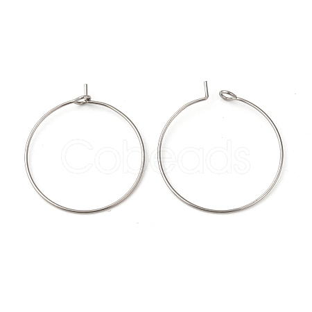 316 Surgical Stainless Steel Wine Glass Charms Rings STAS-L214-01D-1