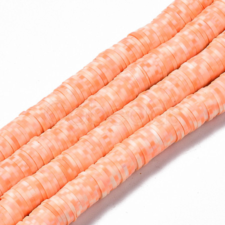 Handmade Polymer Clay Beads Strands CLAY-N008-010-213-1