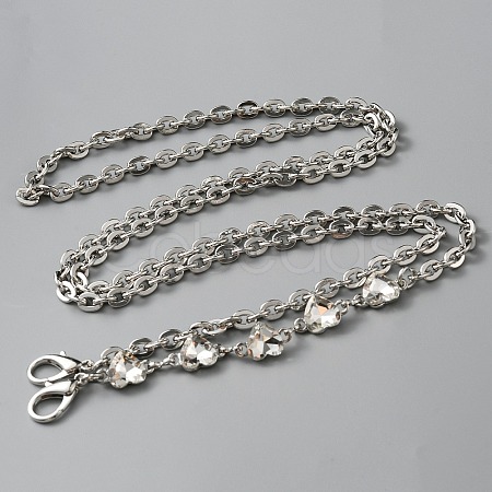 Alloy Cable Chain Bag Straps FIND-WH0002-38C-P-1