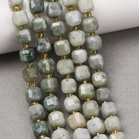 Natural Jadeite Jade Myanmar Jade Beads Strands GG-CBAC972-A22-01-1