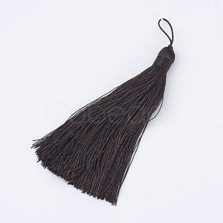 Nylon Tassel Big Pendants AJEW-P044-04-1