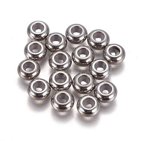 304 Stainless Steel Beads X-STAS-L222-41B-P-1