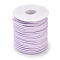 50 Yards Faux Suede Cord, Faux Suede Lace, for Jewelry Making, Lavender, 2.5mm