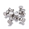 Tarnish Resistant 304 Stainless Steel Findings, Stainless Steel Color, 7.2x6mm