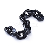 Transparent Acrylic Handmade Cable Chain AJEW-JB00546-06-2