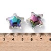 UV Plating Rainbow Iridescent Acrylic Beads LS-X-OACR-H112-20B-3