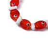 Handmade Lampwork Beads Strands LS-LAMP-G154-07M-3
