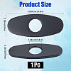 Oval Stainless Steel Faucet Hole Covers STAS-WH20001-18A-EB-2
