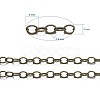 Brass Cable Chains CHC024Y-AB-6