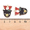 Christmas Theme Alloy Enamel Pendants ENAM-T020-10D-3