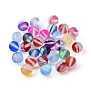 46Pcs 2 Style Synthetic Moonstone Beads G-FS0002-31-2