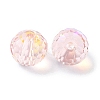 AB Color Plated Glass Beads EGLA-P059-02A-AB04-2