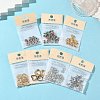 SHEGRACE Brass Micro Pave Cubic Zirconia Pendants XGRQ4G858-691P-5