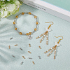 60Pcs 2 Colors Brass Beads KK-BBC0019-65-3