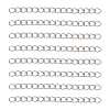 150Pcs 304 Stainless Steel Curb Chains Extender STAS-DC0013-10-1