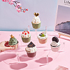3-Tier Acrylic Semicircle Dessert Display Risers ODIS-WH0329-39-3
