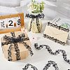 20 Yards Polyester Musical Note Lace Trim Ribbon OCOR-GF0004-44B-3